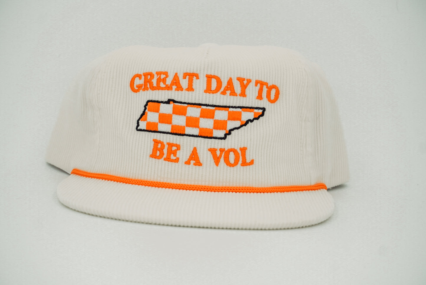White Great Day To Be A Vol