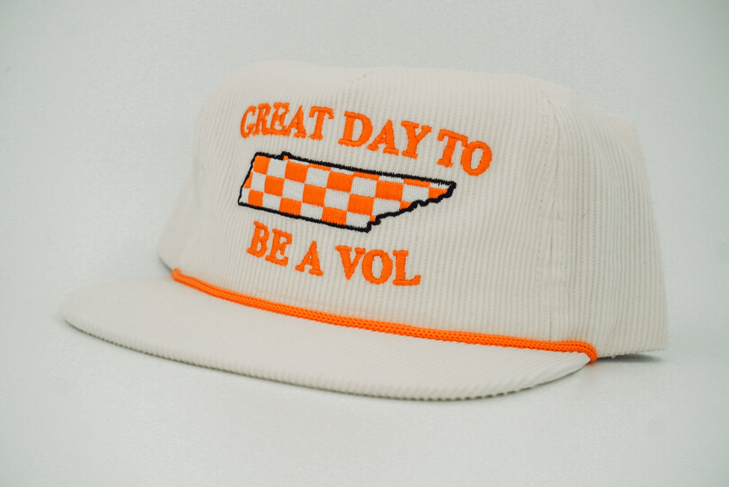 White Great Day To Be A Vol