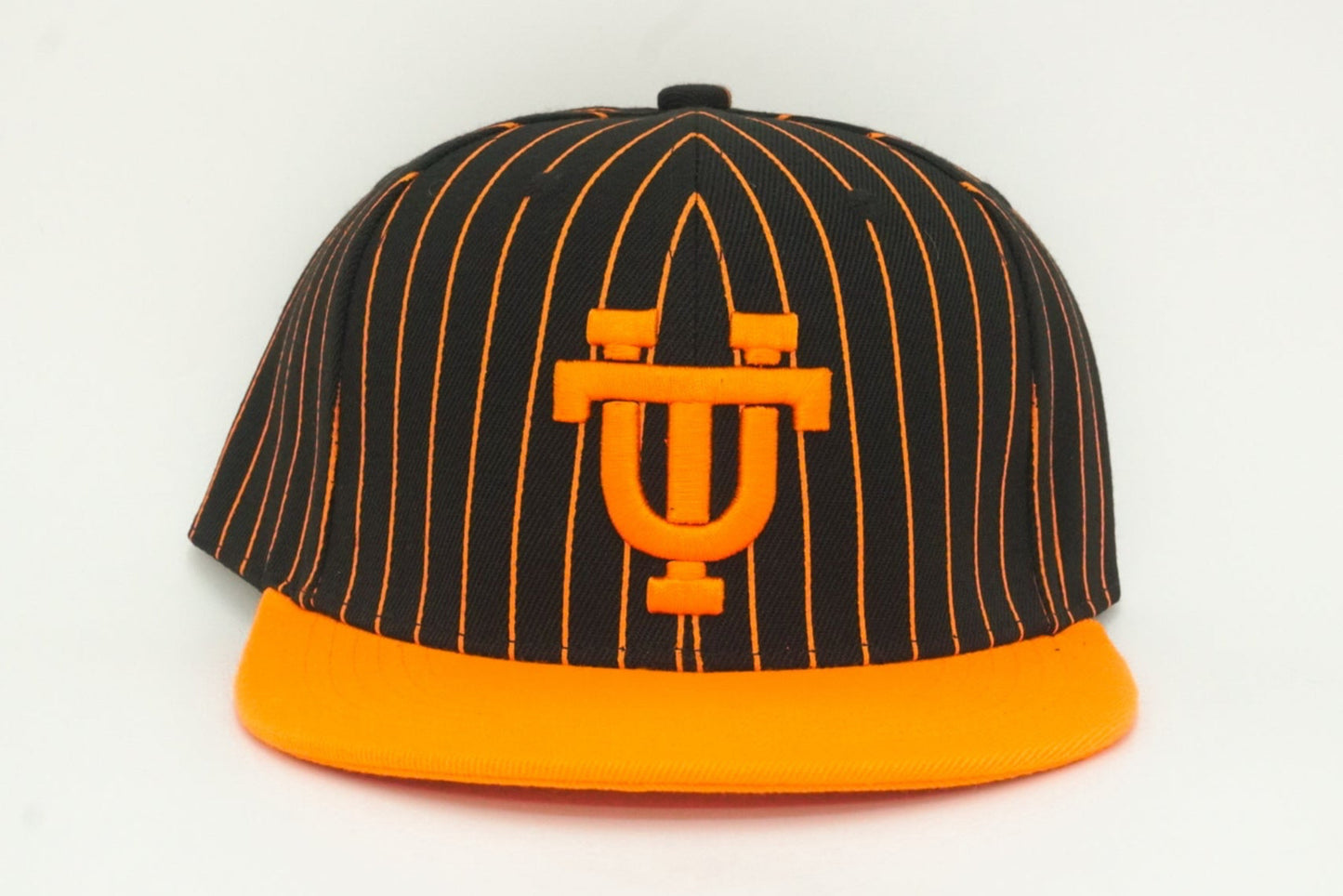 Black Pinstripe Interlocking UT