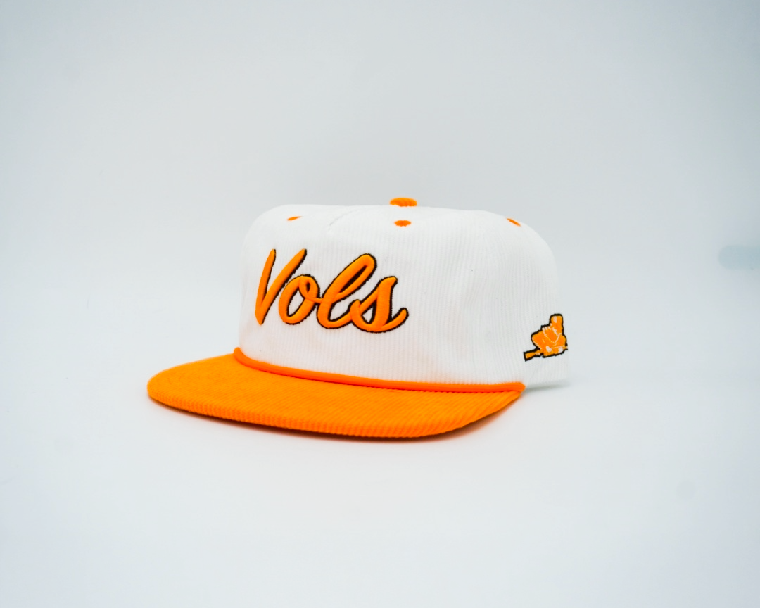 Corduroy Cursive Vols W/ Riflemen