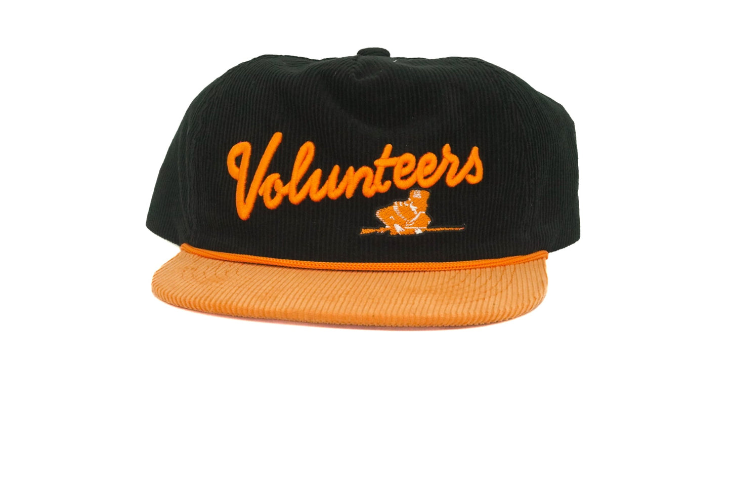 Black Corduroy Slanted Volunteers - Bad Day Hat Co