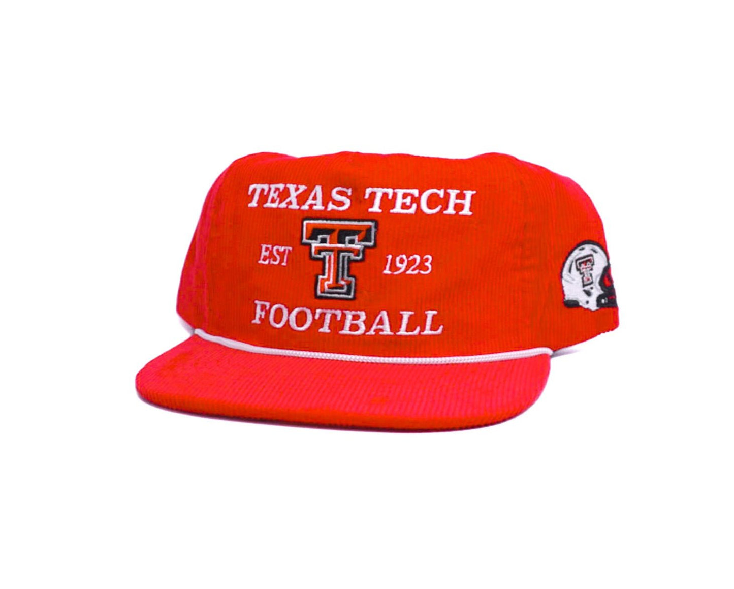 Red Corduroy Texas Tech Football - Bad Day Hat Co