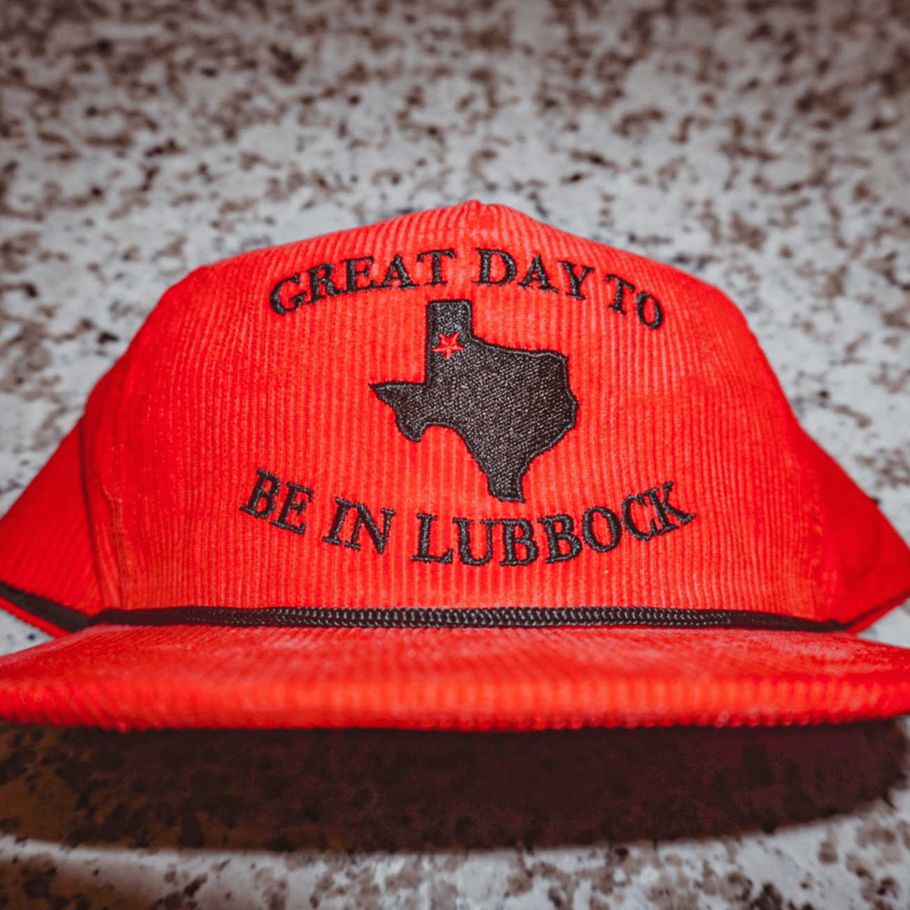Red Great Day To Be In Lubbock - Bad Day Hat Co