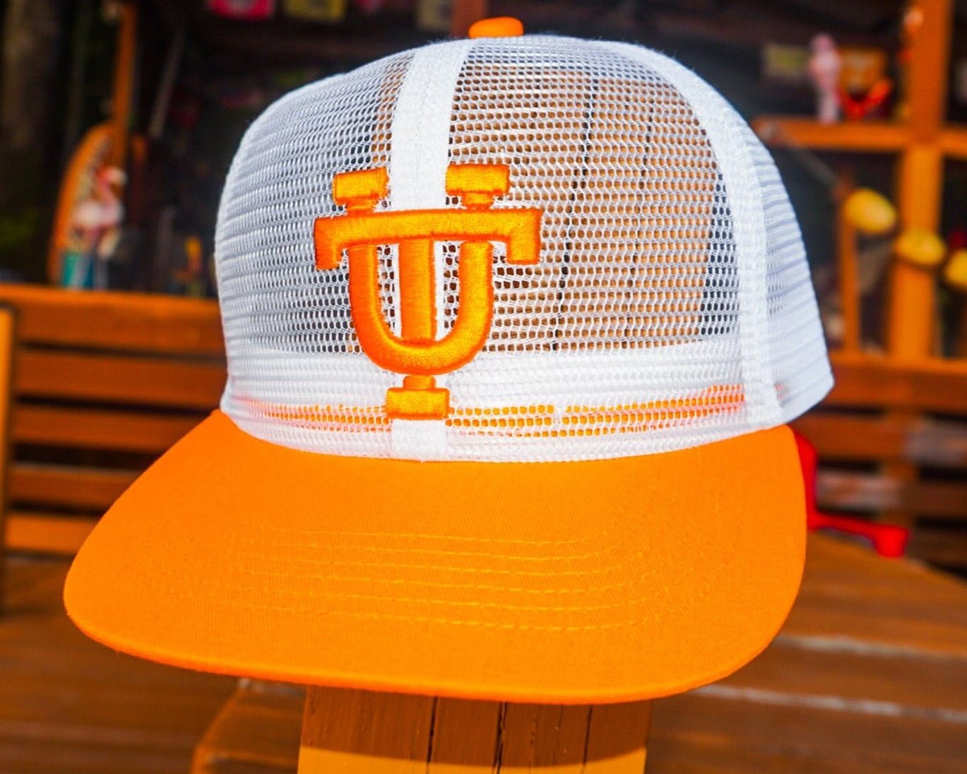 Vintage Interlocking UT Vols All Mesh - Bad Day Hat Co
