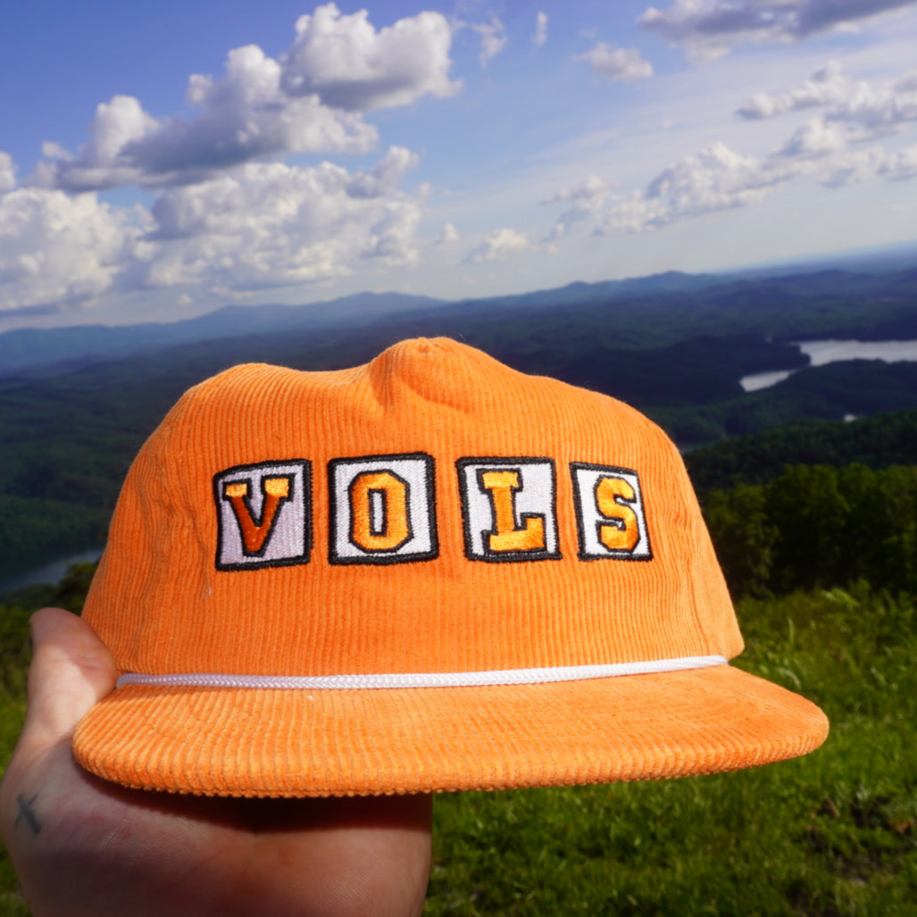 Orange VOLS Stadium letters