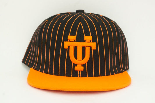 Black Pinstripe Interlocking UT