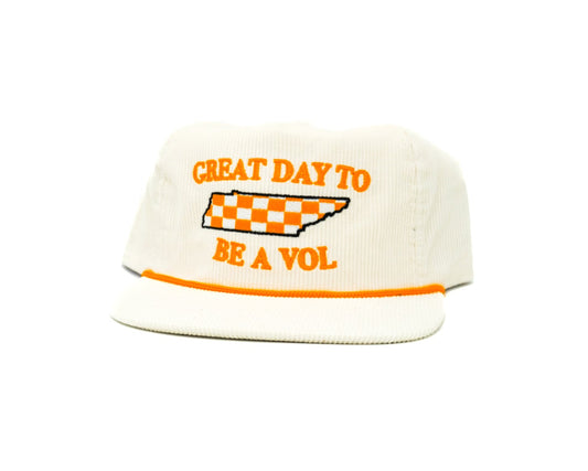 White Great Day To Be A Vol