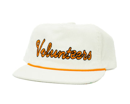 Corduroy Cursive Volunteers