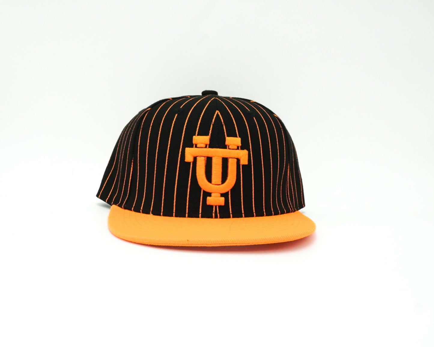 Black Pinstripe Interlocking UT