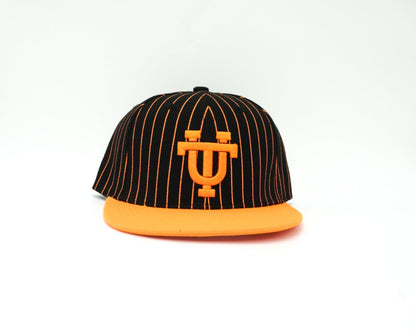 Black Pinstripe Interlocking UT