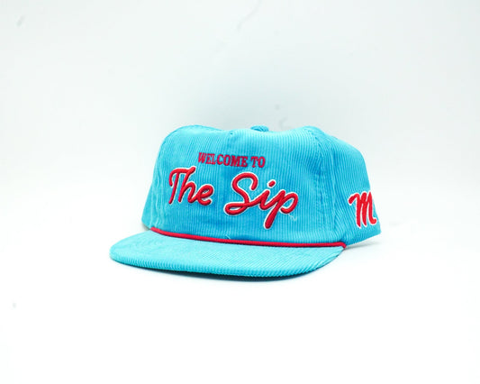Blue Corduroy Welcome To The Sip