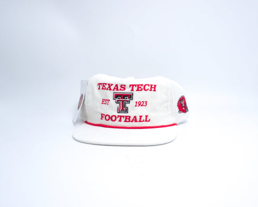 White Corduroy Texas Tech Football