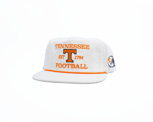 White Corduroy Tennessee Football