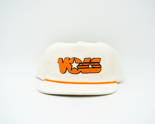 Corduroy White Vols Star