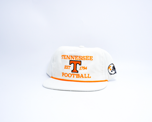 White Corduroy Tennessee Football