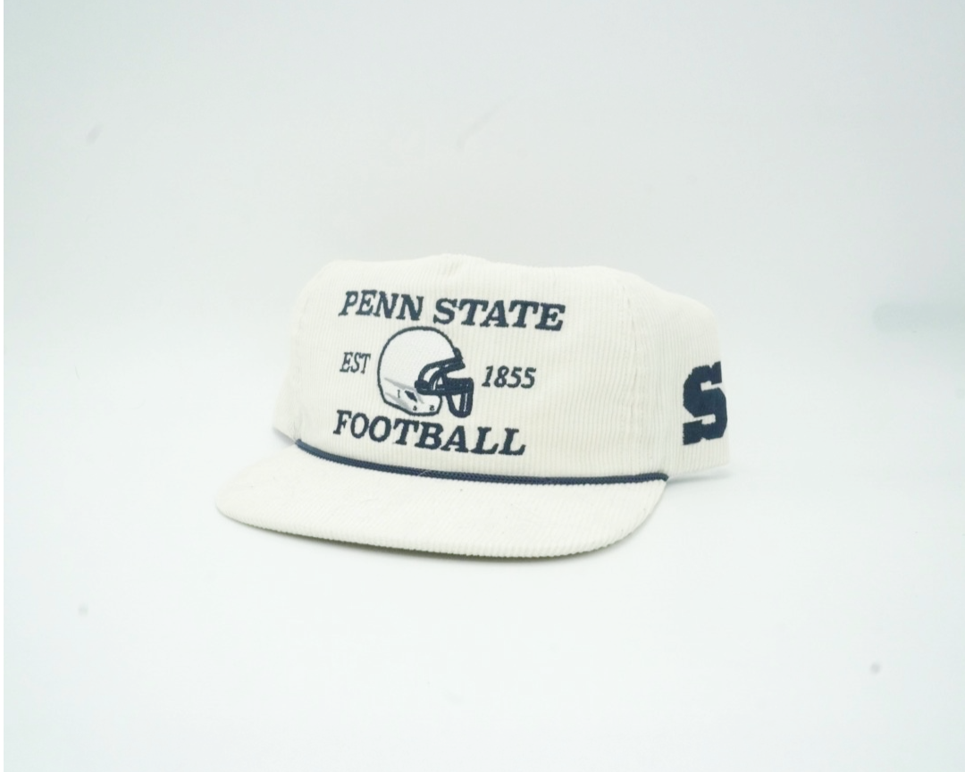 Corduroy White Penn State Football