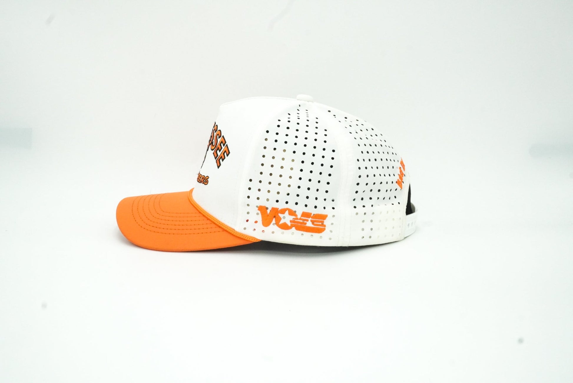 Athletic Interlocking UT White w/ Vols Star side patch - Bad Day Hat Co