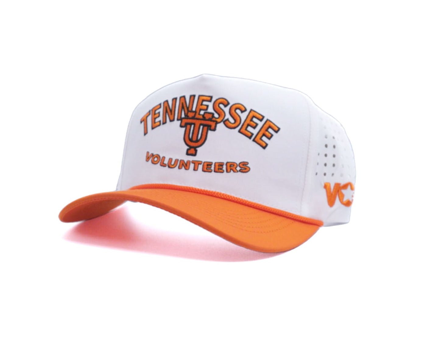 Athletic Interlocking UT White w/ Vols Star side patch - Bad Day Hat Co