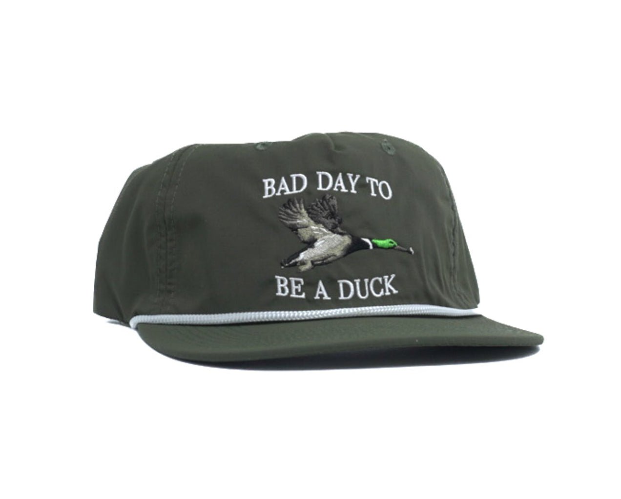 Bad Day To Be A Duck W/ White Lettering - Bad Day Hat Co