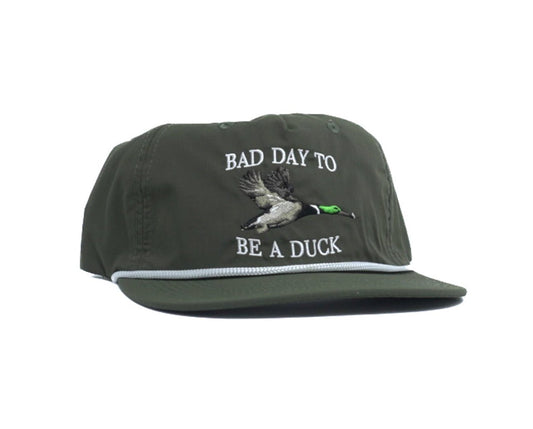 Bad Day To Be A Duck W/ White Lettering - Bad Day Hat Co