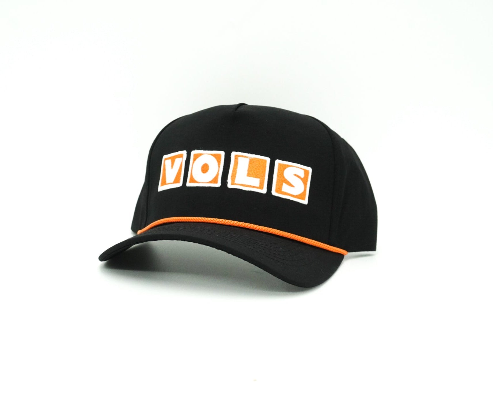 Black Athletic VOLS Stadium Letters - Bad Day Hat Co