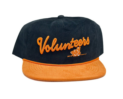 Black Corduroy Slanted Volunteers - Bad Day Hat Co