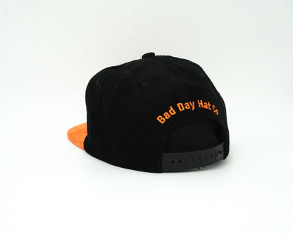 Black Corduroy Tennessee Cursive Volunteers - Bad Day Hat Co
