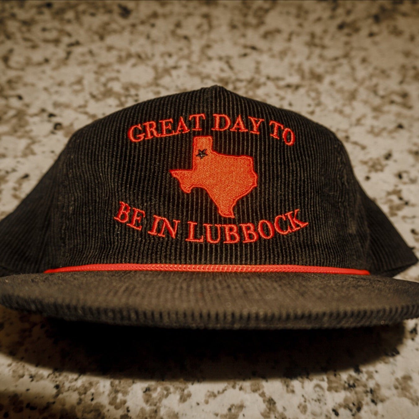 Black Great Day To Be In Lubbock - Bad Day Hat Co