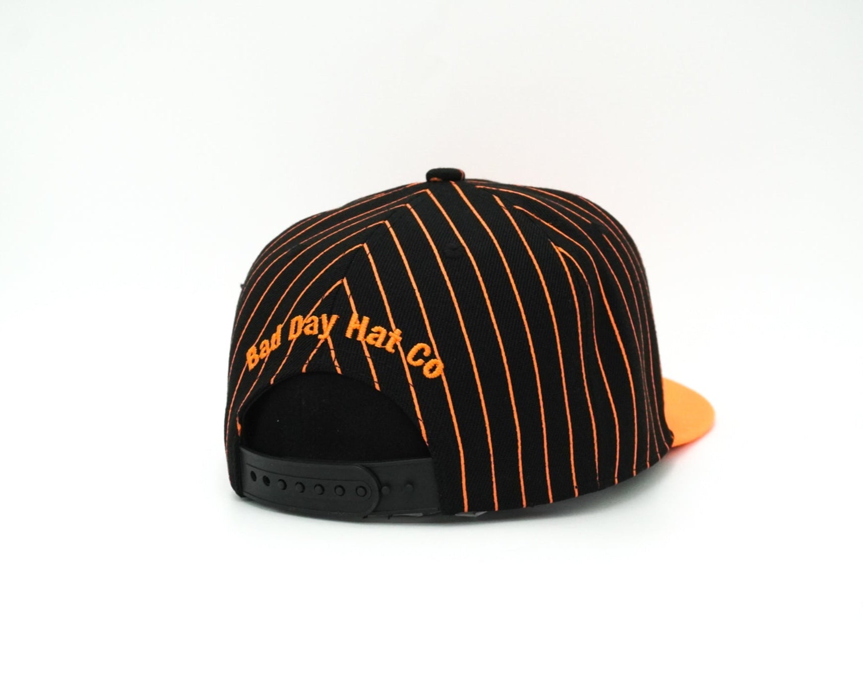 Black Pinstripe Interlocking UT – Bad Day Hat Co