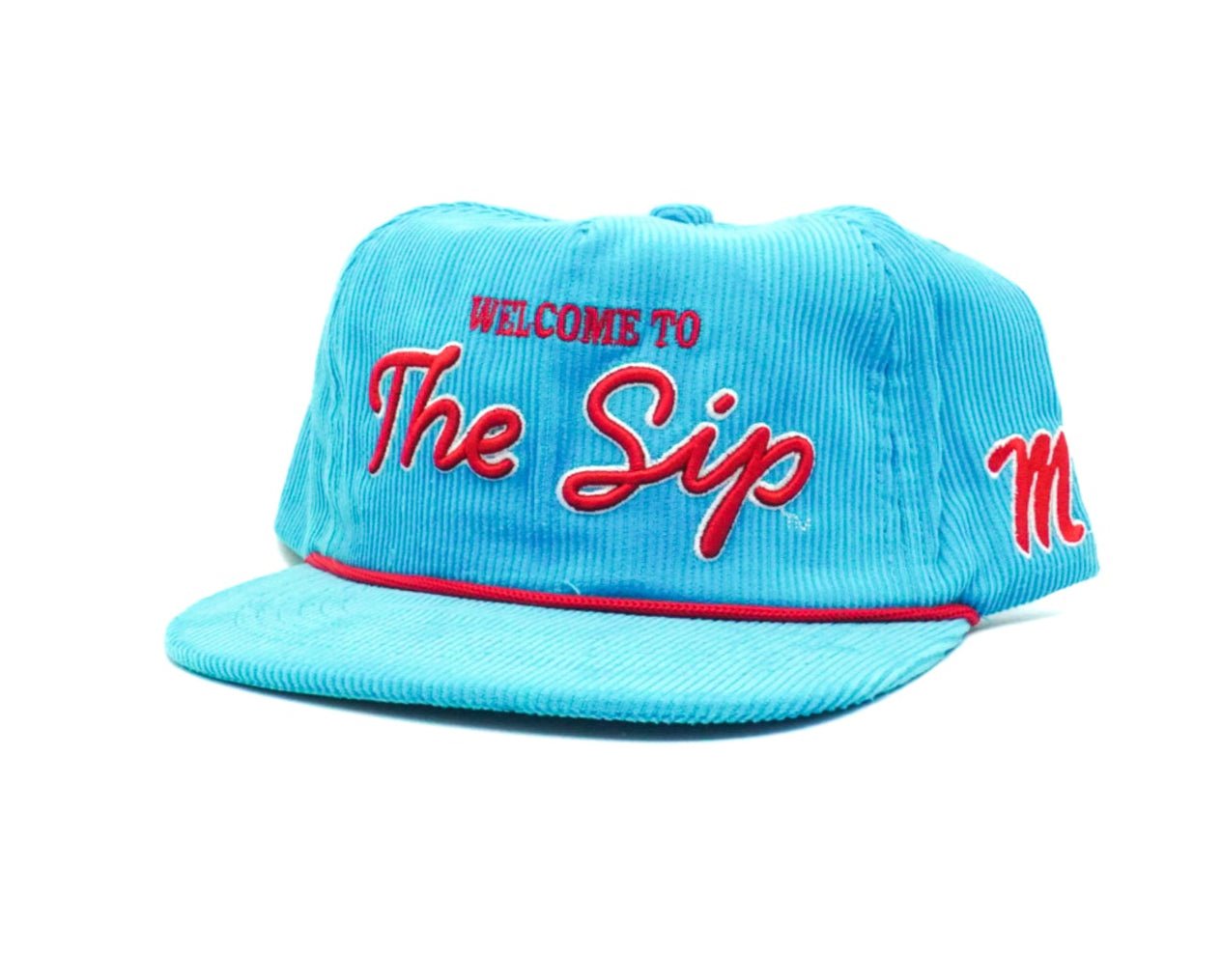 Blue Corduroy Welcome To The Sip - Bad Day Hat Co