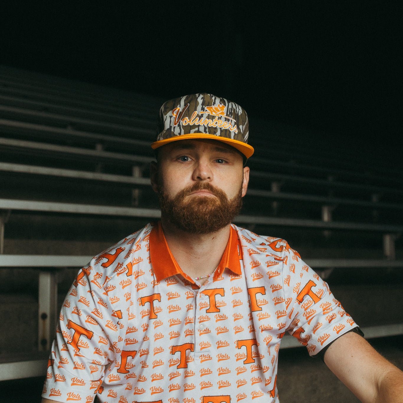 Camo Cursive Volunteers - Bad Day Hat Co