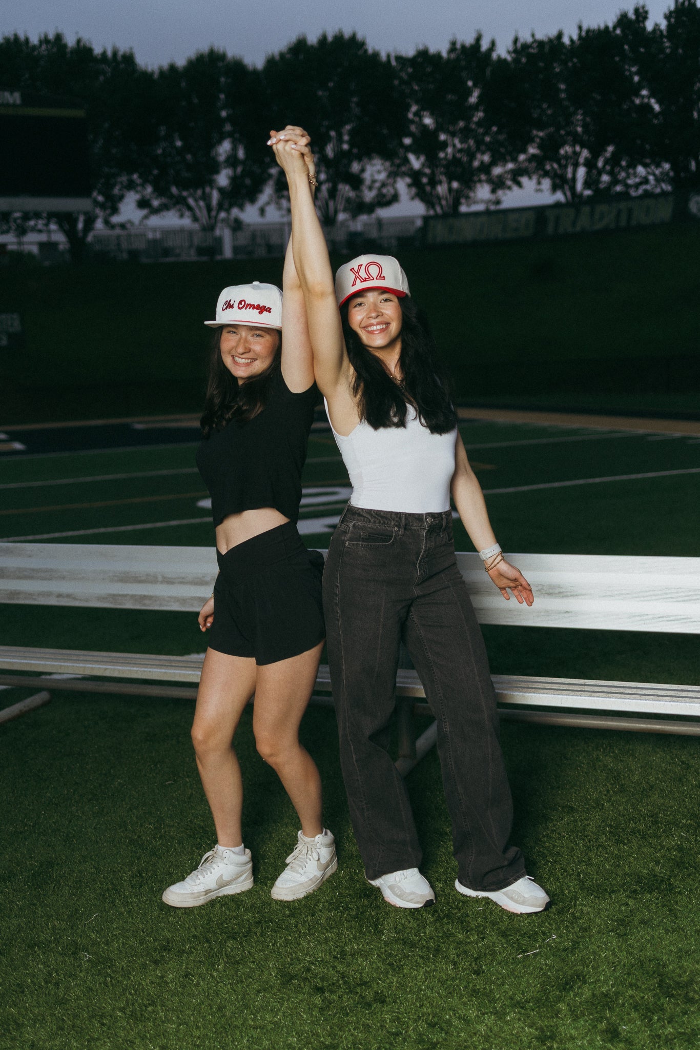 Chi Omega Outline - Bad Day Hat Co