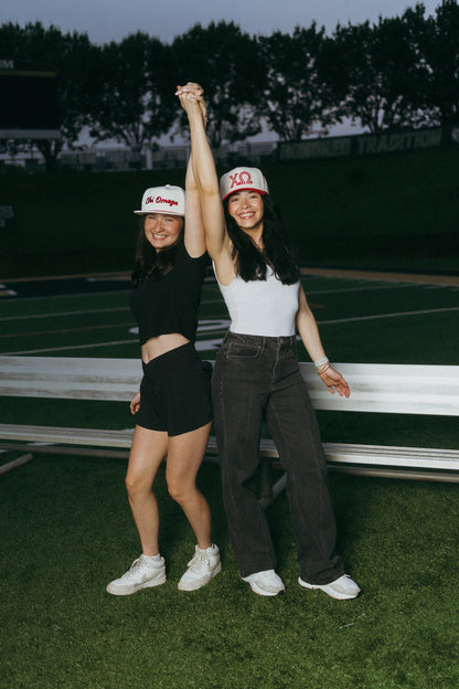 Chi Omega Outline - Bad Day Hat Co