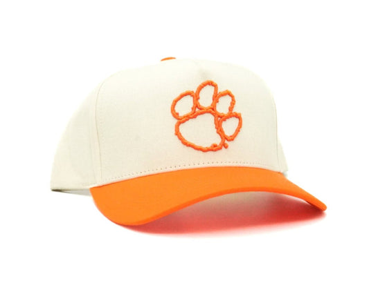 Clemson Paw Outline Hat - Bad Day Hat Co