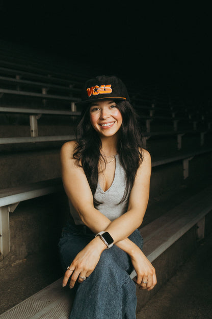 Corduroy Black Vols Star - Bad Day Hat Co