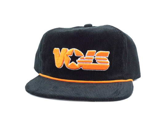 Corduroy Black Vols Star - Bad Day Hat Co