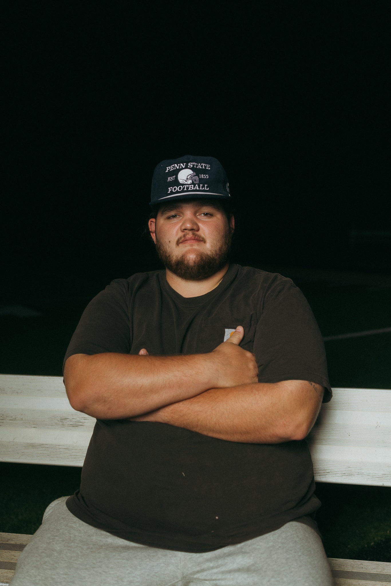 Corduroy Navy Penn State Football - Bad Day Hat Co