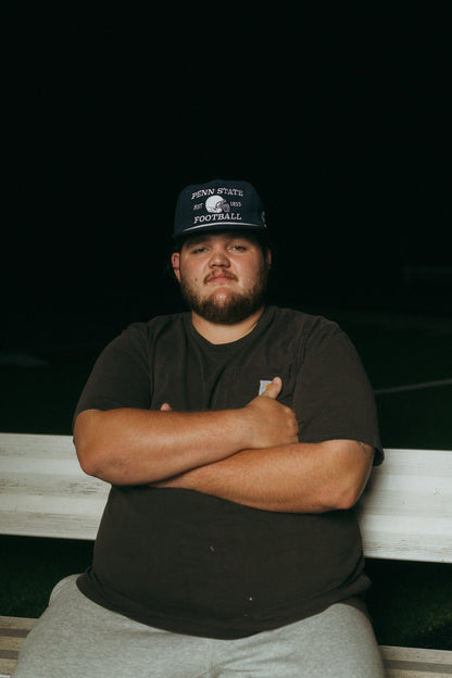Corduroy Navy Penn State Football - Bad Day Hat Co