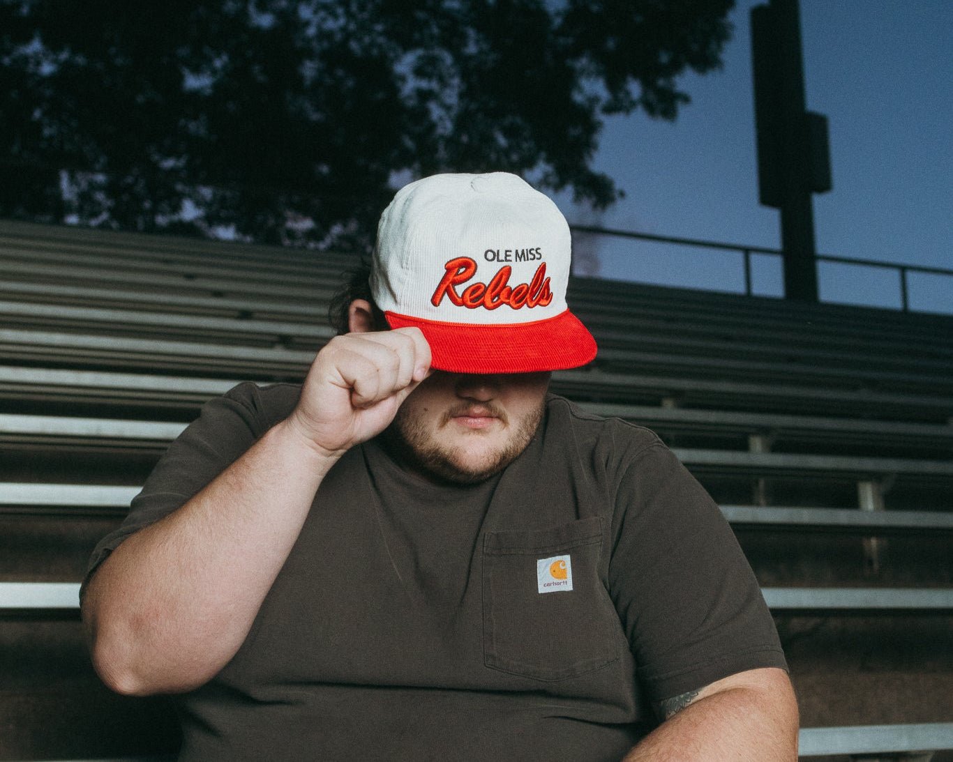 Corduroy Ole Miss Cursive Rebels - Bad Day Hat Co