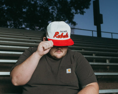 Corduroy Ole Miss Cursive Rebels - Bad Day Hat Co