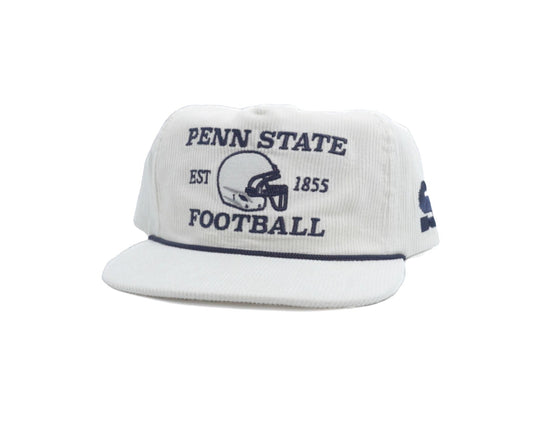 Corduroy White Penn State Football - Bad Day Hat Co