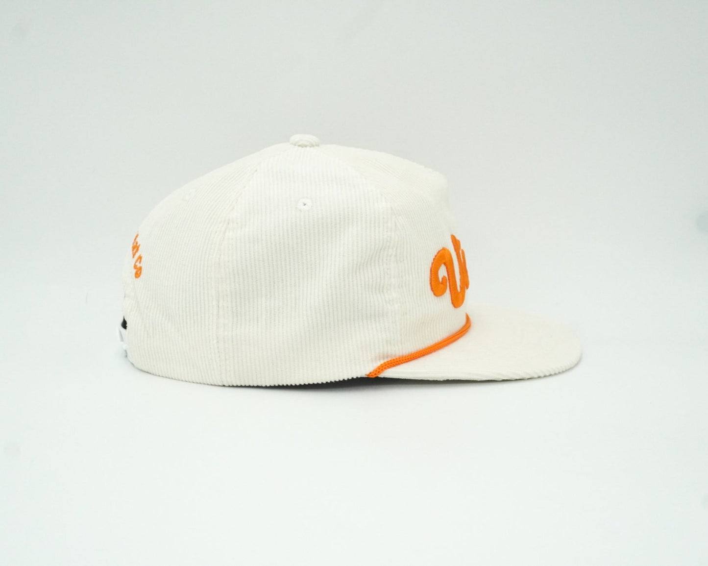 Corduroy White Vols Script - Bad Day Hat Co