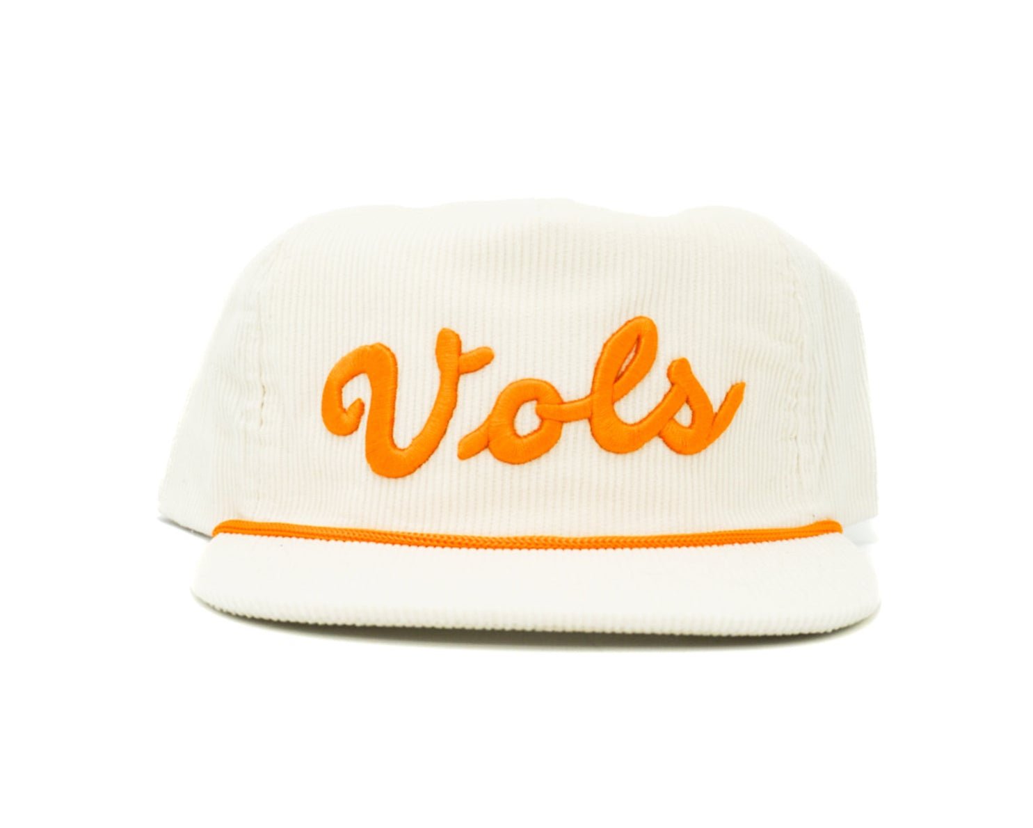 Corduroy White Vols Script - Bad Day Hat Co