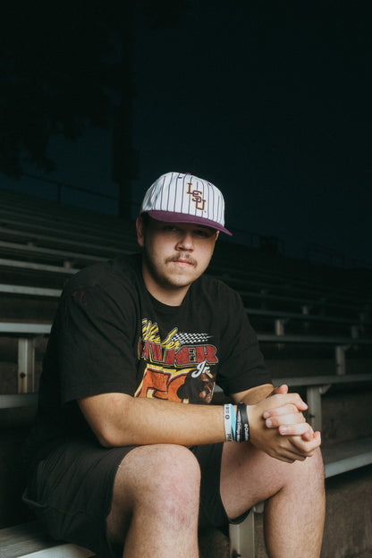 LSU Pinstripes - Bad Day Hat Co