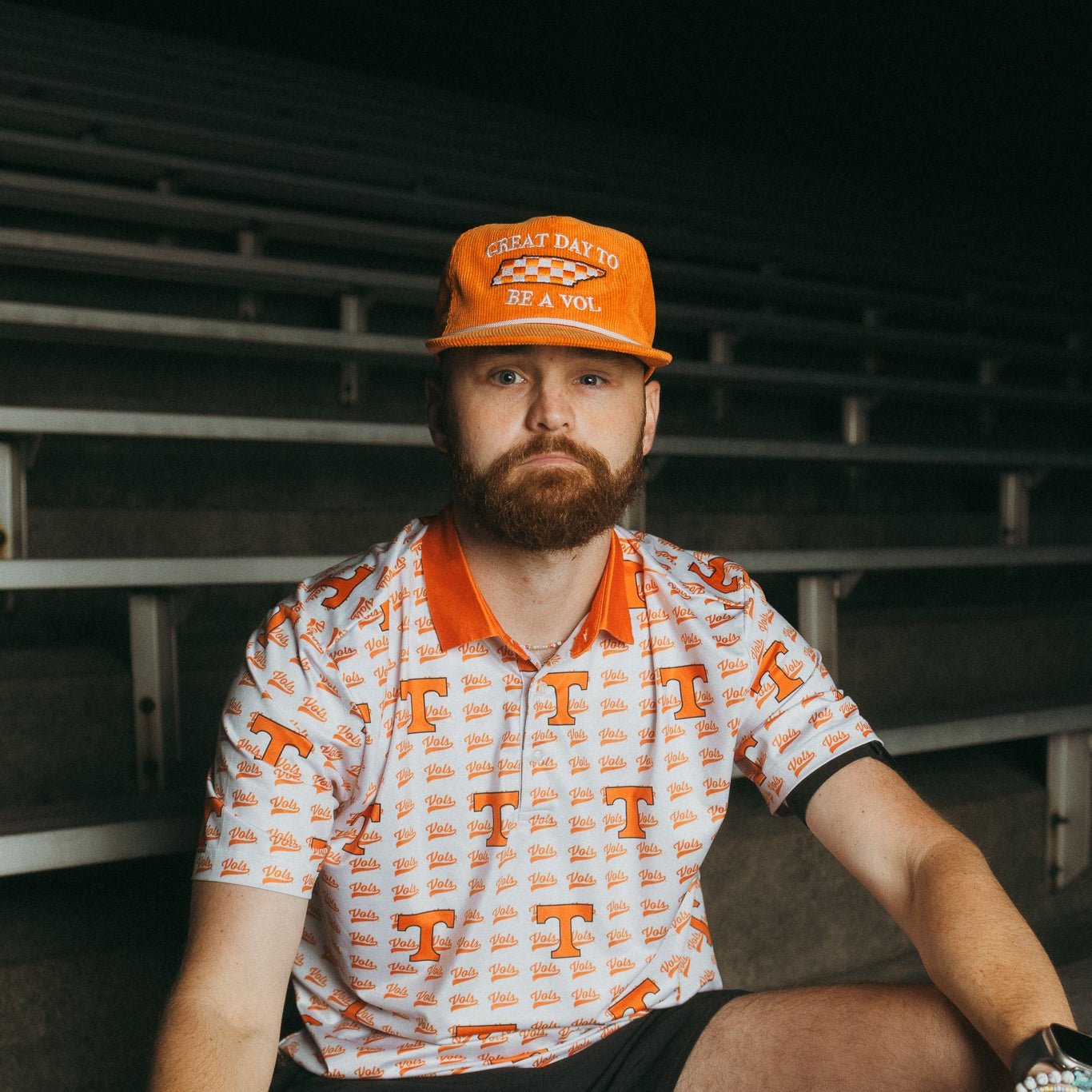 Orange Great Day To Be A Vol - Bad Day Hat Co