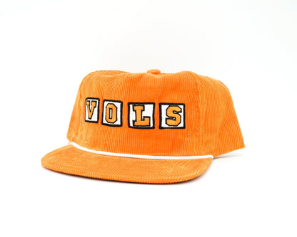 Orange VOLS Stadium letters - Bad Day Hat Co