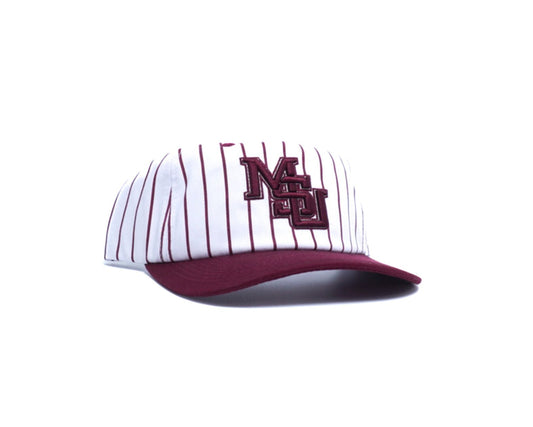 Pinstripe Mississippi State Hat - Bad Day Hat Co