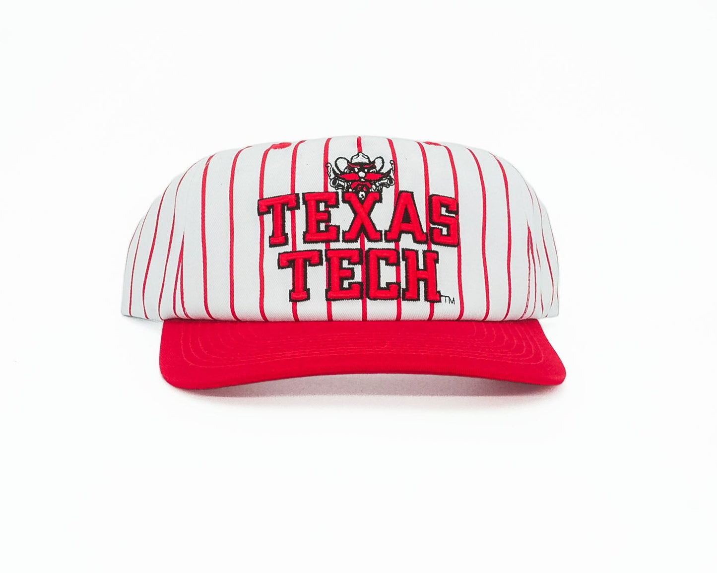 Pinstripe Texas Tech W/ Raider Red - Bad Day Hat Co