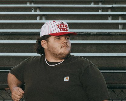 Pinstripe Texas Tech W/ Raider Red - Bad Day Hat Co