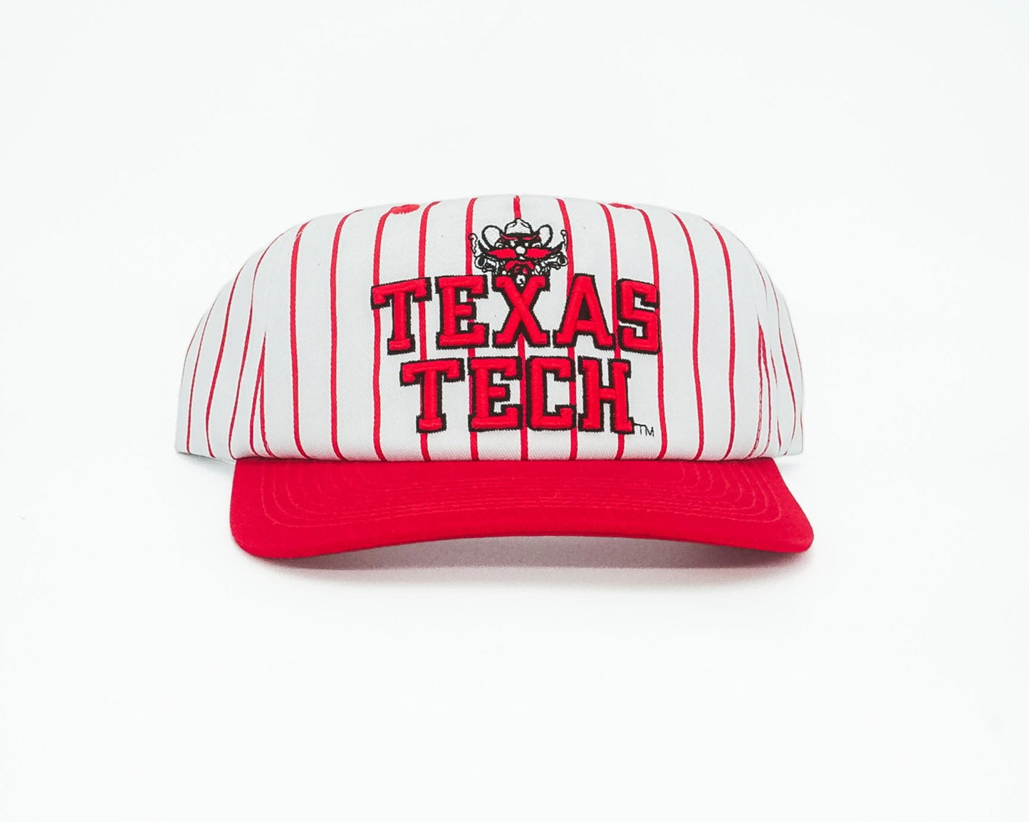 Pinstripe Texas Tech W/ Raider Red - Bad Day Hat Co